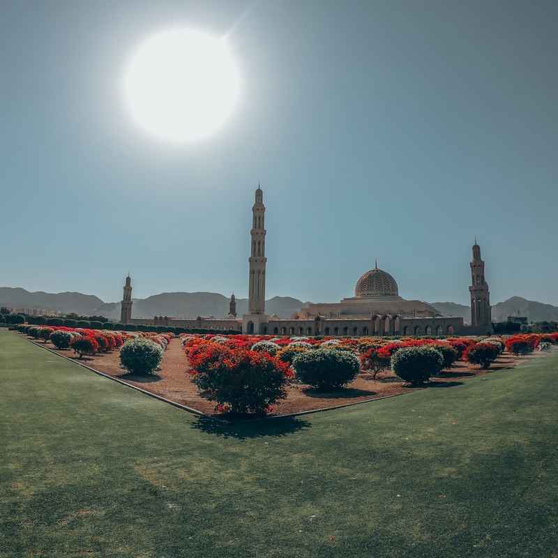 Sultan Qaboos Grand Mosque gardens