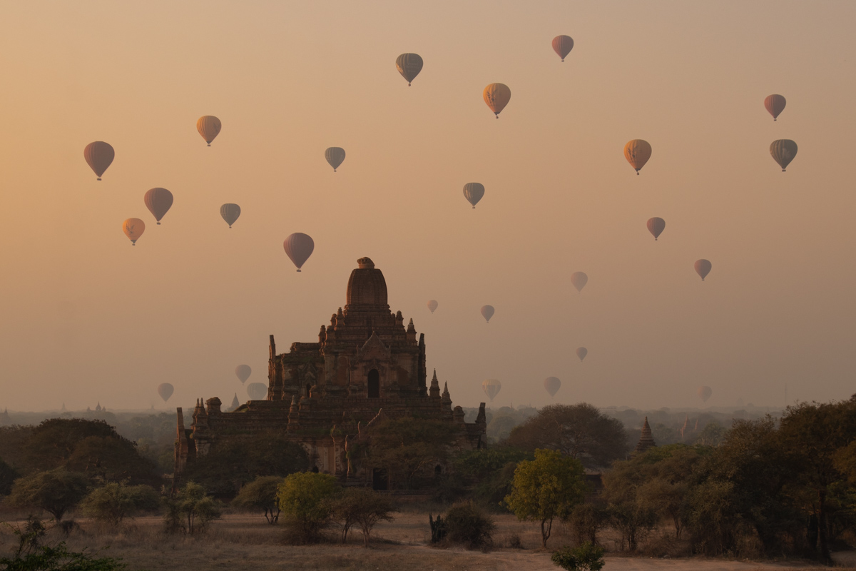 Bagan sunrise viewpoint
