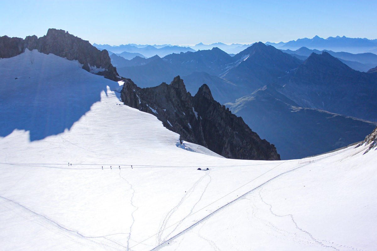 Panoramic Mont-Blanc views
