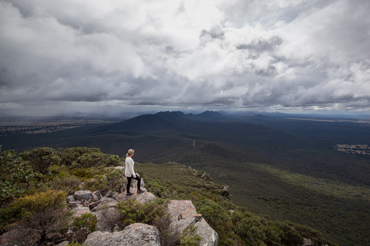 Views along the Serra Range from Signal Peak